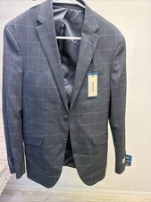 KENNETH COLE REACTION Men's Slim-Fit Blazer Size 37 Reg