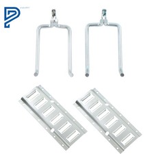 4pcs E-track Storage Kit 2 Dual Arm E-track Hooks 2 X 1 E Track Rails 4pcs E-track Storage Kit 2 Dual Arm E-track Hooks 2 X 1 E Track Rails