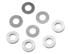 PSM Associated RC8B4.1 Aluminum Lower Arm Spacer Set (Silver) (8) [PSM02571]