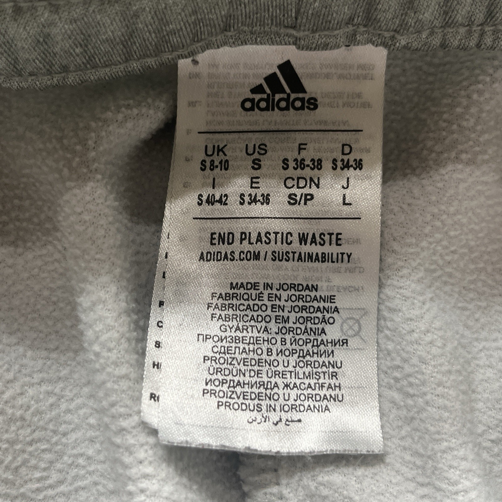 Adidas Aeroready Jogger Pants Mens Size Small Light Gray Joggers Sweatpants Pant thumbnail 2