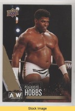 2021 Upper Deck AEW All Elite Wrestling Gold Powerhouse Hobbs #56 READ 0nr3