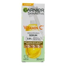 GARNIER SKIN ACTIVE VITAMIN C 30mL BRIGHTENING SERUM ANTI-DARK SPOT ACTION NEW