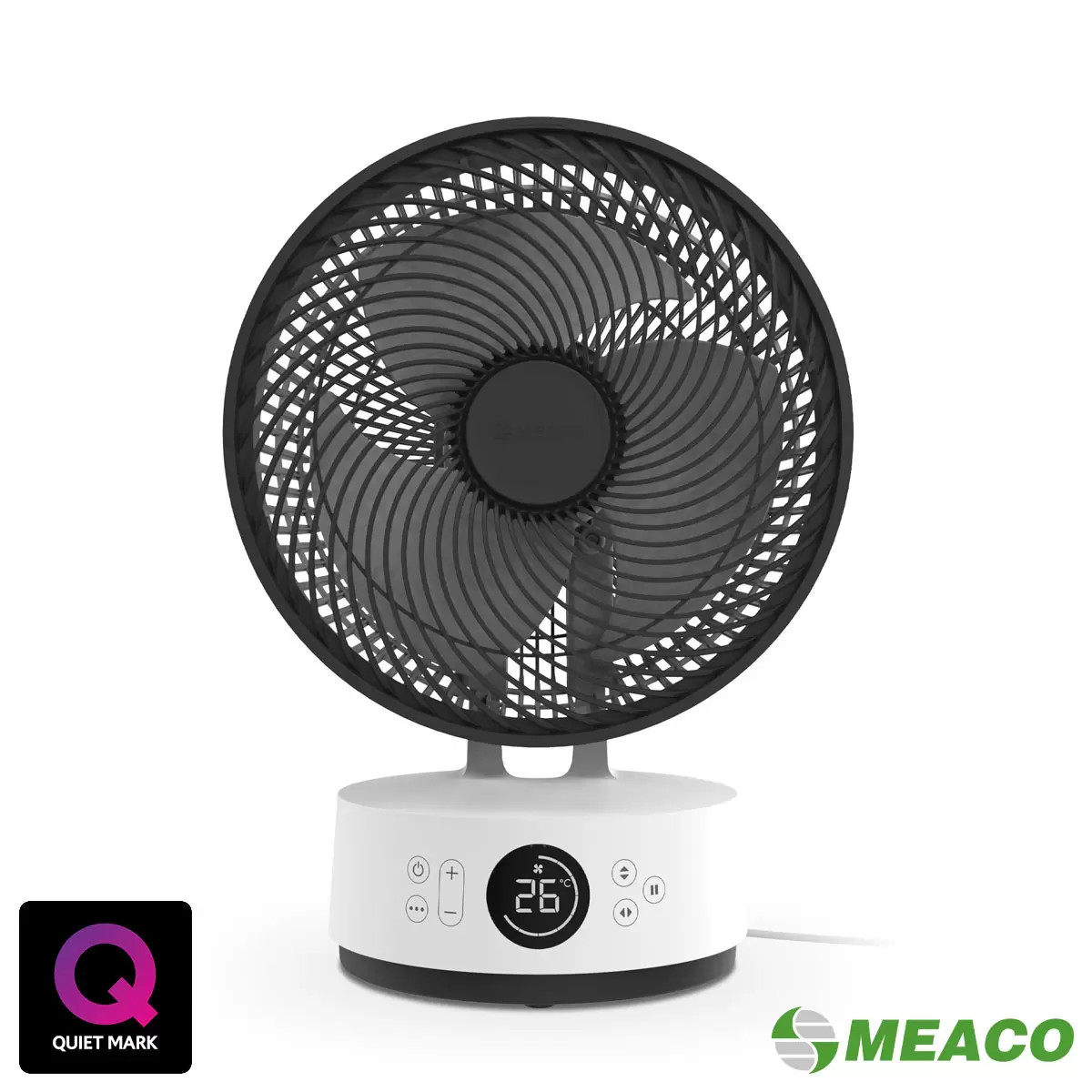 Meaco Sefte Desktop Air Circulator 10"" Ultra-Quiet SEFTE10DS  - 01