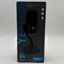 Logitech Yeti GX Gaming Supercardioid Microphone LIGHTSYNC 988-000567 Black New