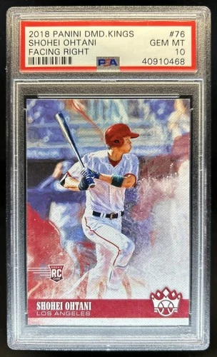 2018 Panini Diamond Kings Shohei Ohtani RC Rookie #76 Angels PSA 10 GEM MINT