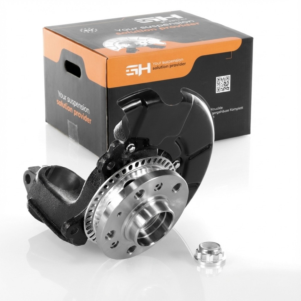 1x Assembled Steering Knucle Front Right for VOLKSWAGEN GOLF IV