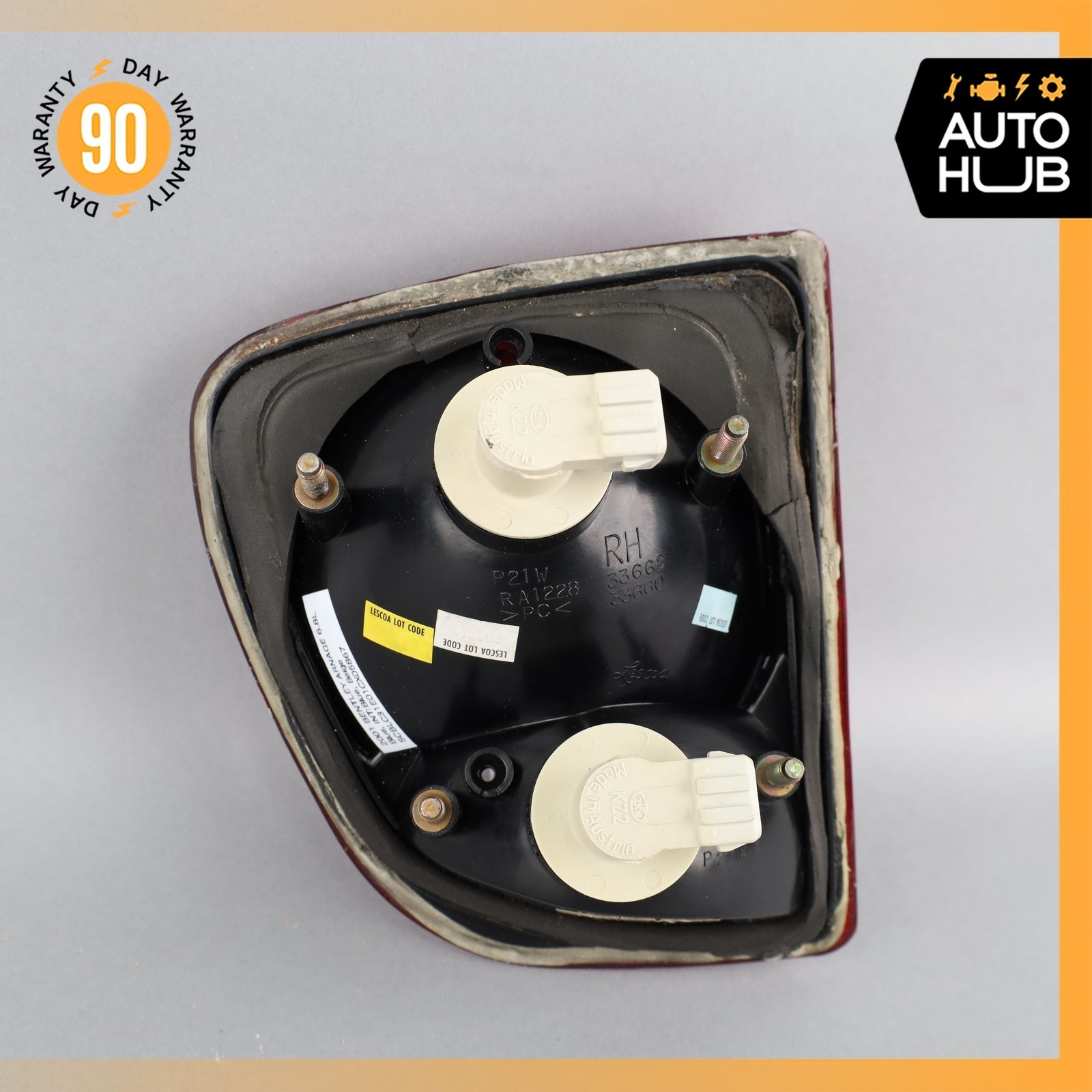 00-09 Bentley Arnage / Rolls Royce Seraph Rear Right Fog Light Reverse Lamp OEM