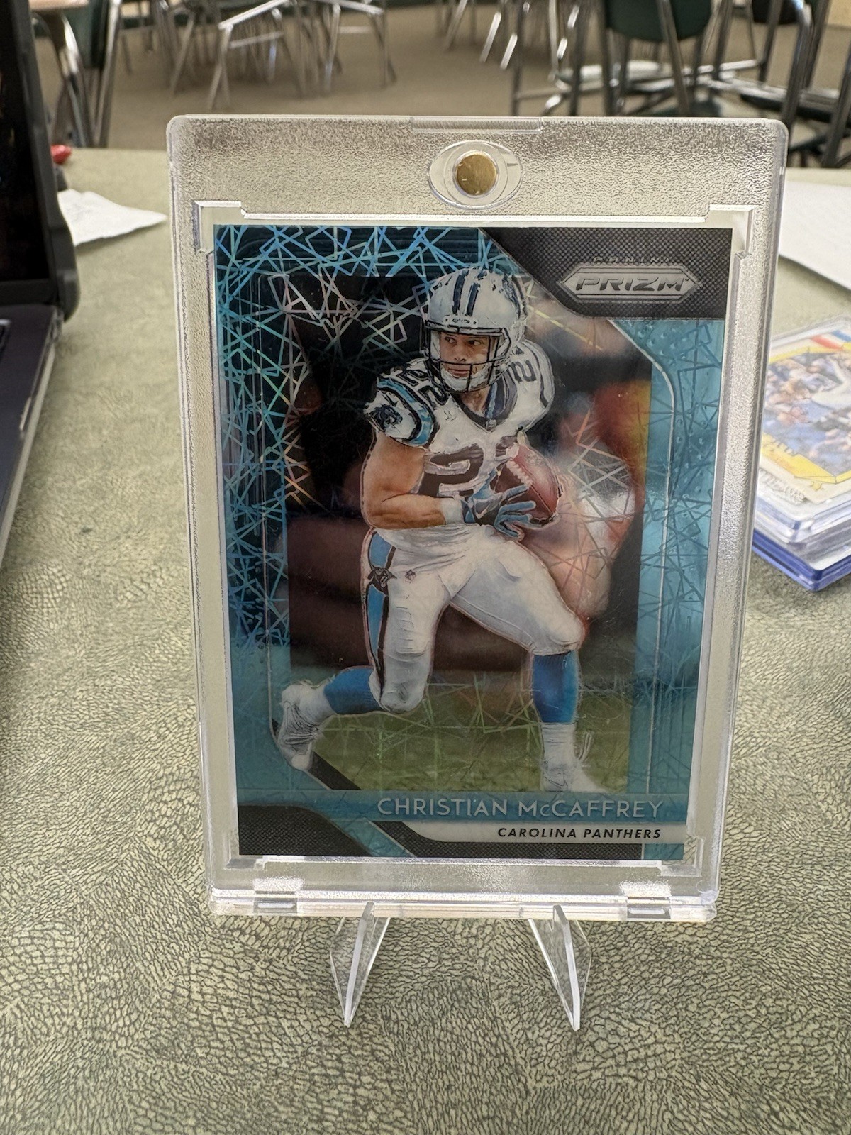2018 Panini Prizm - Christian McCaffrey #172 Lazer Prizm