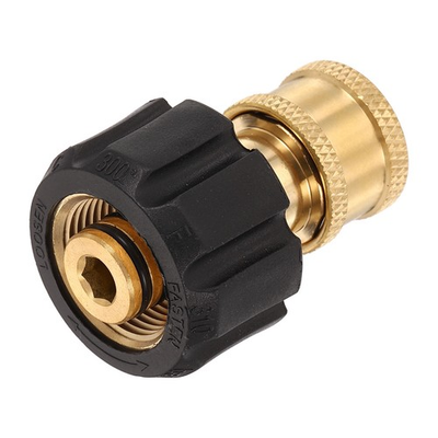 #ad Pressure Washer Adapter M22 14mm Female to 1 4quot; Female Quick Plug Brass Fitting $19.39