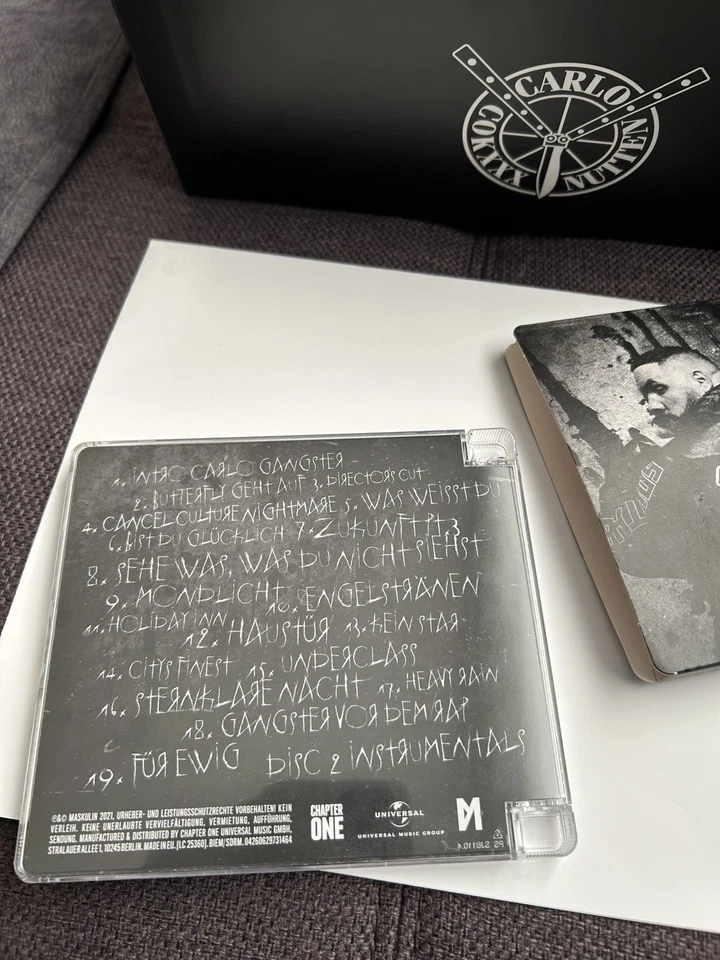 GANGSTER LTD Fanbox 2 CD’s Fler Bass Sultan Hengzt CCN  CARLO COKXXX NUTTEN XXL - Bild 4 von 4