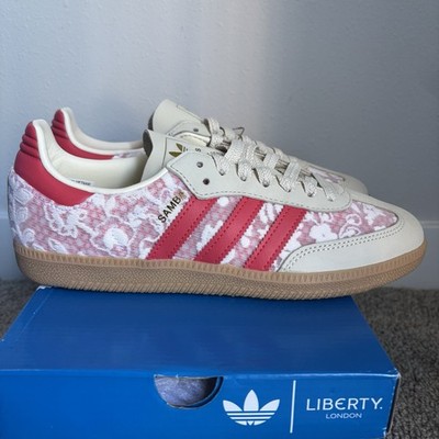 Adidas Samba OG W Liberty London Better Scarlet JR8841 Size 7 New