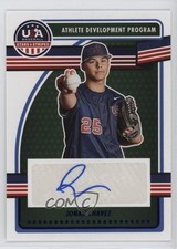 2023 Panini USA Baseball Stars & Stripes Blue Jonah Chavez #ADPS-JC Auto yl0