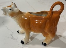 Retro 1960’s Porcelain Glazed Cow Milk/Cream Jug Japan