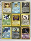 Pokemon Card Collection VTG Binder Holo Rare 1st E-Reader WoTC Zapdos Eevee