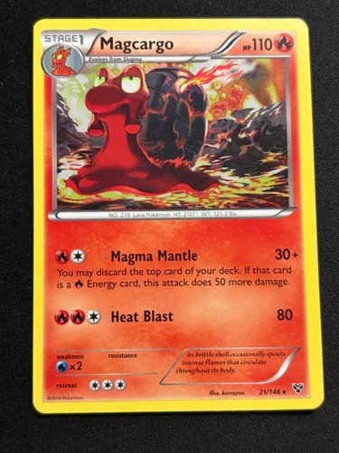 MAGCARGO 21/146 XY BASE SET POKEMON