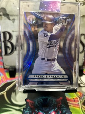 2025 Topps Tribute Freddie Freeman Blue #54/150 LA Dodgers #40 color match