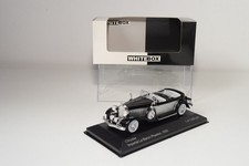 A78 1:43 WHITEBOX WB114 CHRYSLER IMPERIAL LE BARON PHAETON 1933 BLACK GRAY MIB