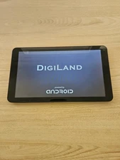 DigiLand DL1010Q Tablet, 10.1" Screen, in good working condition