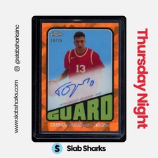 2023 TOPPS CHROME SAPPHIRE #TA-BBO BOGDAN BOGDANOVIC 1972 AUTO ORANGE /25