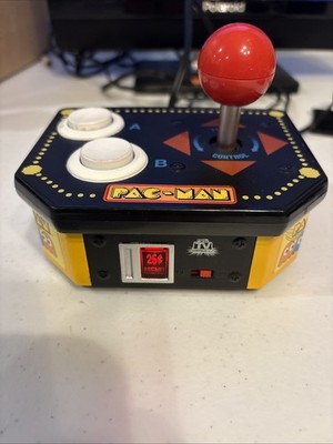 Pac-Man Plug-and-Play Twist Joystick Controller Handheld Electronic Game for TV