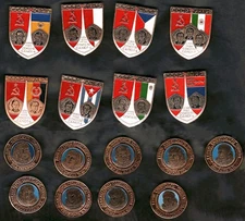 Lot of 17 USSR & RF  space lapel pins/Badges cosmos_SERIES
