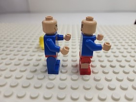 LEGO sh0157 sh0156 Supergirl & Superman from Brainiac Attack 76040 Minifigures