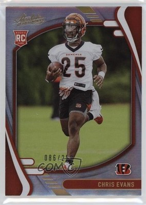 2021 Panini Absolute Rookies Spectrum /250 Chris Evans #180 Rookie RC 10k8