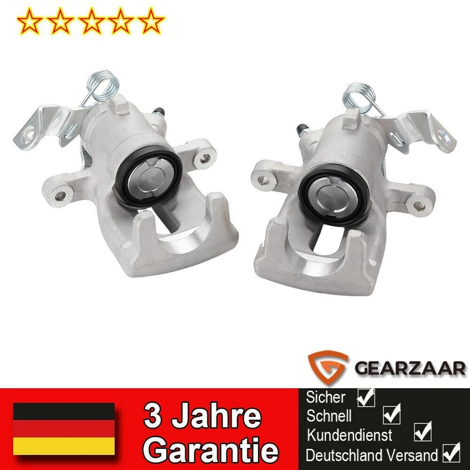 2x Bremssattel Hinten Links+Rechts für Opel Astra G+H Zafira A+B Meriva Combo