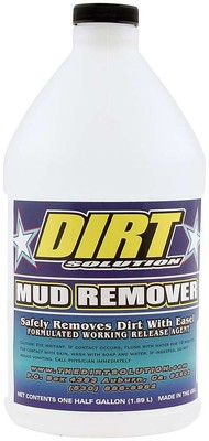 #ad DIRT RACING MUD PRE RACE SOLUTION PREP STOPS REMOVE DIRT RUBBER BUILD UP #78234 $34.93