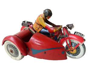 Side car NEIGE et TRACE de DECOTOYS edité à 125 ex en 2001 ( - 120