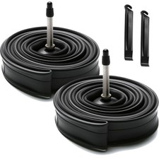 700x32c/700x35c Bike Tube FV48mm Presta Valve 2 Pack Road Bicycle Inner Tubes
