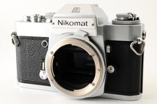 NEAR MINT Nikon Nikomat EL Silver 35mm SLR Film Camera From JAPAN
