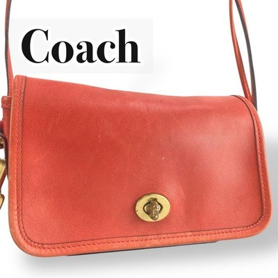 OLD COACH レザーバッグ USA製 COACH オールド コーチ レザー トートバッグ 黒☆9098
