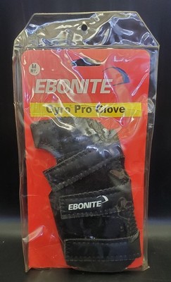 Ebonite Gyro Pro Bowling Positioner Glove Right Hand Sz M Black AG550ARMEA