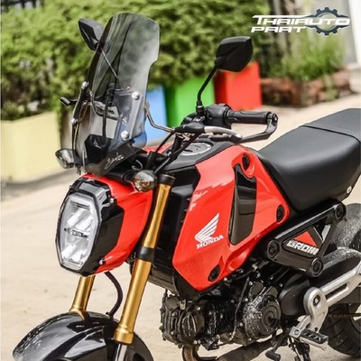 FOR HONDA MSX GROM 125 SF ALL MODEL WINDSHIELD WINDSCREEN VISOR COVER SMOKE