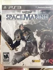 PLAYSTATION 3 - WARHAMMER 40,000: SPACE MARINE Game COMPLETE w/Manual VG PS3