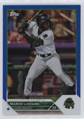 2023 Topps Pro Debut Blue Foil 129/150 Marco Luciano #PD-26 6k2