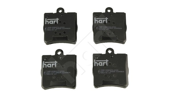 Hart BremsbeläGe Bremsbelagsatz FüR Mercedes-Benz C-Klasse W203 SLK R171 CL203-image