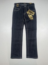 Chams Jeans Boys 12 Dark Wash Slim Straight Fit Denim Contrast Stitching