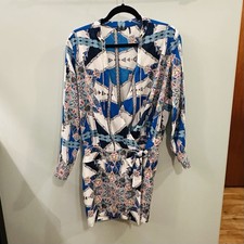 Marciano Los Angeles Wrap mini dress W Chain Details Pristine Condition Size XS