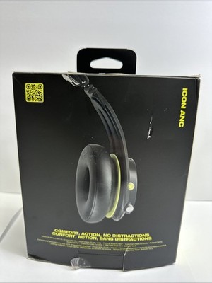 Skullcandy Icon ANC Bluetooth Headphones True Black Wireless Open