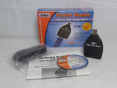 Boxed Delkin Devices Pocket USB Reader for Sony Memory Stick (DDREADER-17)
