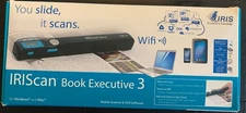 IRIScan Book 3 Executive Wireless Portable 900 dpi Color Scanner with WiFi