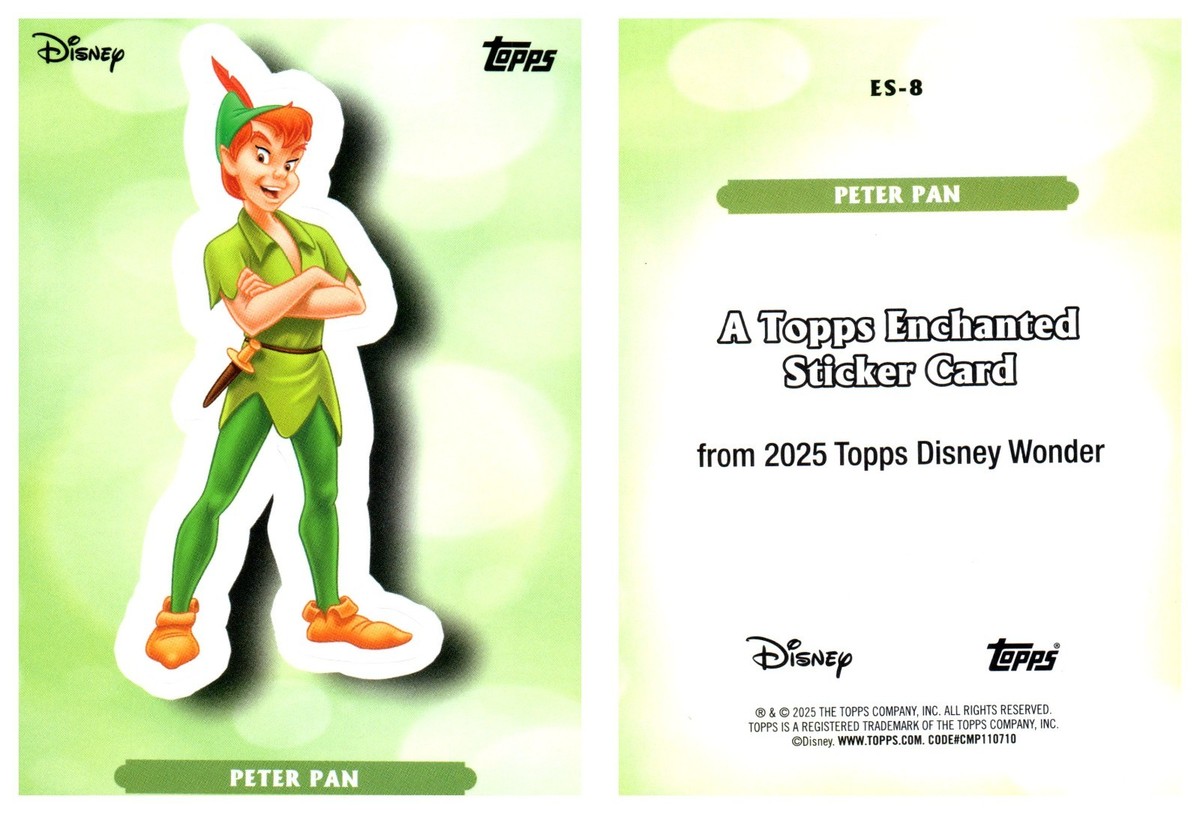 2025 DISNEY WONDER ENCHANTED STICKERS CHASE CARDS YOU PICK CHOICE