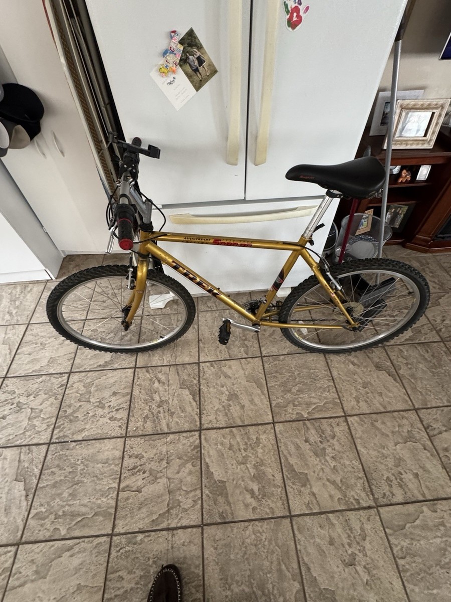 trek snap on bicycle TREK Snap on Anniversary Edition Snap-On - Mountain Bike - 19.5” Frame Gold