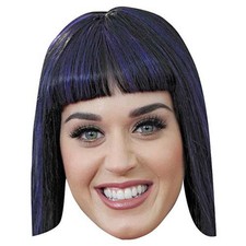 Katy Perry Celebrity Mask, Flat Card Face, Fancy Dress Mask
