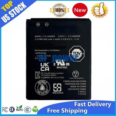 3.7L1200SPB Li-ion Battery For TEXAS INSTRUMENTS TI-84 Plus CE CX CAS 1200mAh