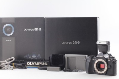 [Fast neuwertig] Olympus OM-D E-M5 Mark II 16,1-MP-Digitalkamera schwarz...
