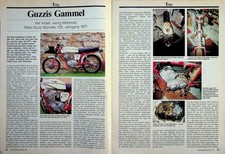 Oldtimer Praxis 1311) Moto Guzzi Stornello Restaurierung - ein interessanter Ber