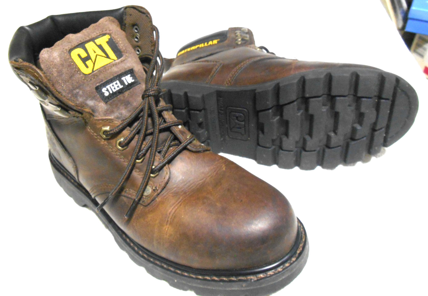 CAT Second Shift Work Boot for Men, Size US 5.5 -… - image 7